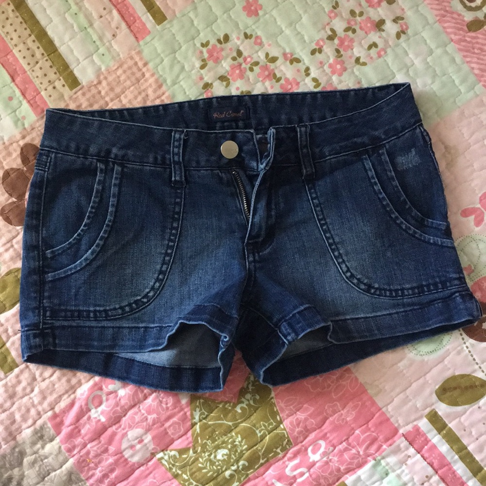 Red Camel jean shorts